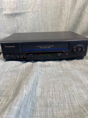 Panasonic PV-V4521 4-Head Hi-Fi Stereo VHS VCR Omnivision Tested
